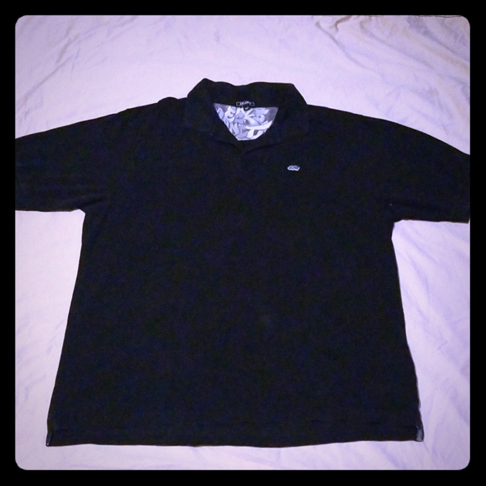 Men's Black Polo